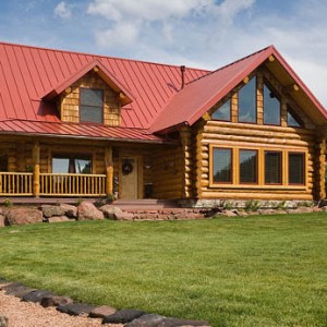 Log home exteriors under 2500 sq ft | MontanaLogHomes.com : Montana Log ...