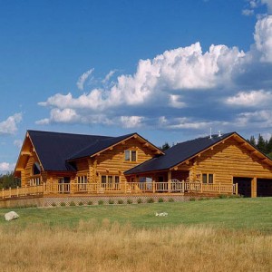 Log Home Exteriors over 2,500 sq ft - Gallery | MontanaLogHomes.com ...