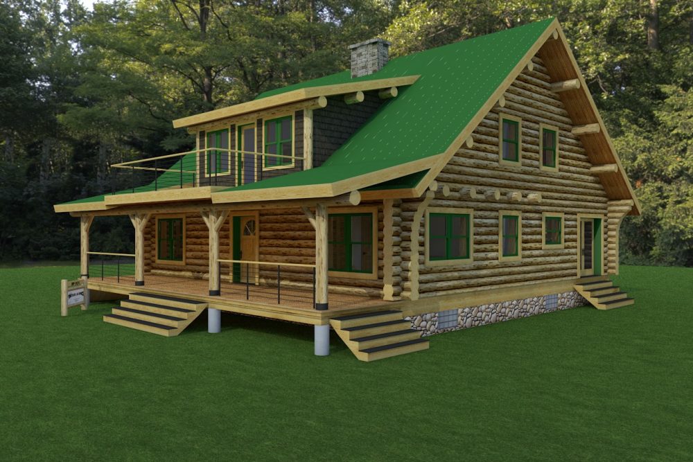 Dale Frankenreiter Home Montana Log Homes Montana Log Homes